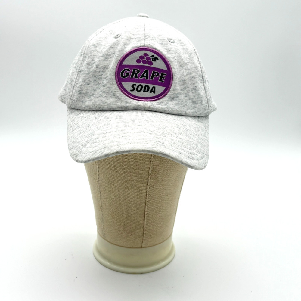 Disney Parks Pixar Up Grape Soda Baseball Cap Hat Adult Adjustable Gray